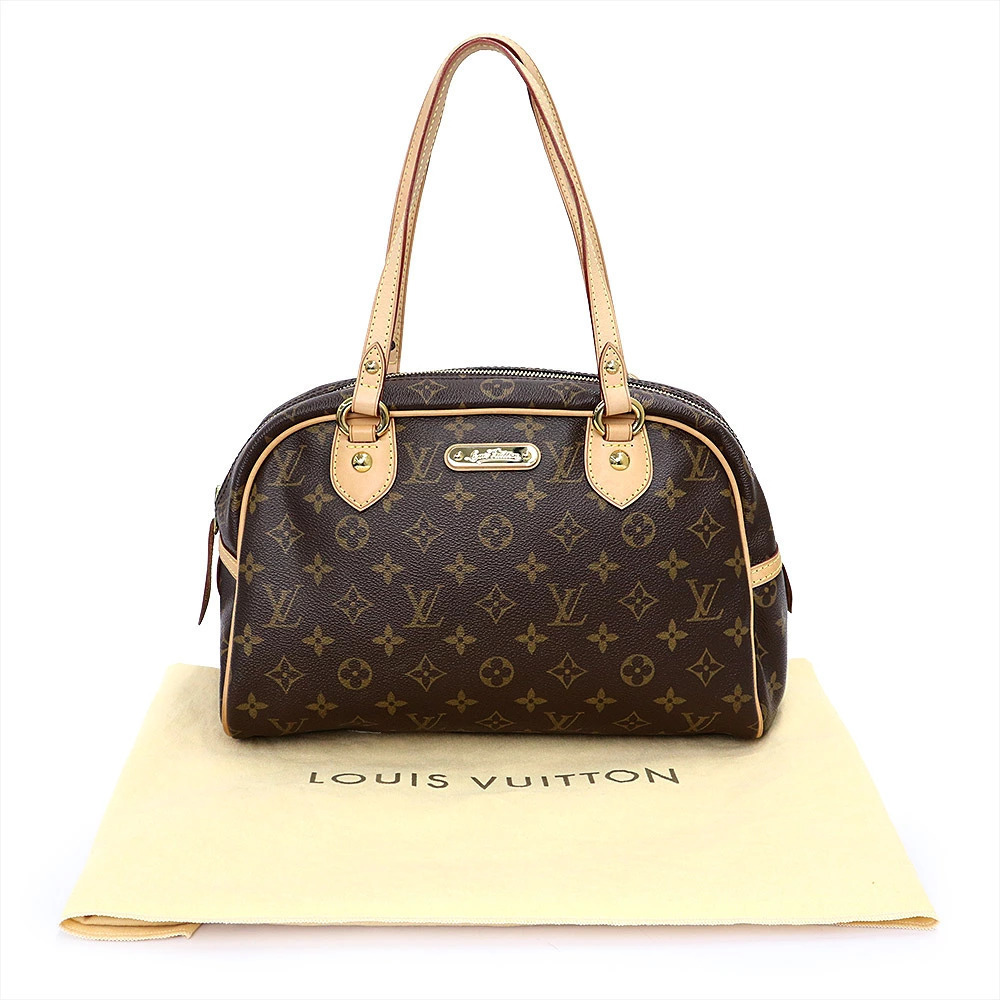 Louis Vuitton Montorgueil Handbag Monogram Brown